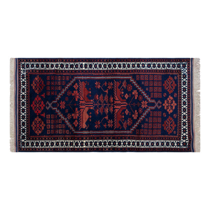 Prayer Rug 2.8 x 5.3 feet 85 x 162 cm