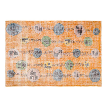 Modern Turkish Area Rug, 6.9x9.8 ft, 210x300 cm