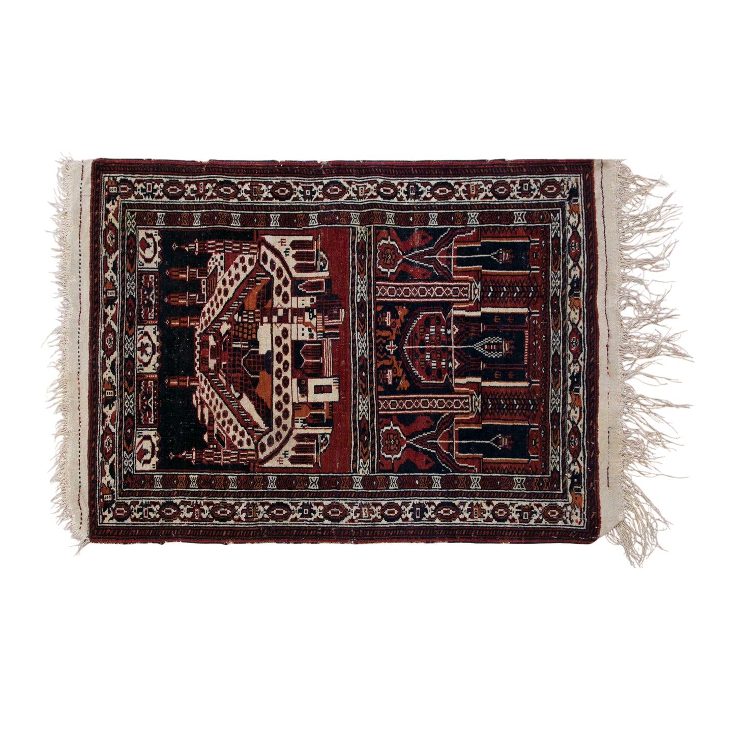 Prayer Rug 2.7 x 3.6 feet 81 x 110 cm