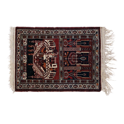 Prayer Rug 2.7 x 3.6 feet 81 x 110 cm