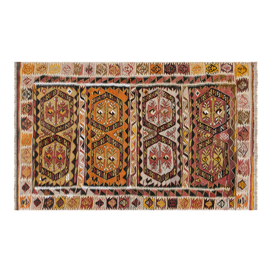 Vintage Konya Kilim, 120 x 175 cm / 3.9 x 5.7 feet