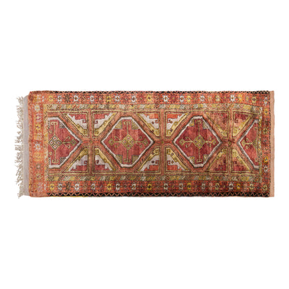 Vintage Konya Derbent Runner Rug, 123 × 355 cm / 4 x 11.6 ft Rug