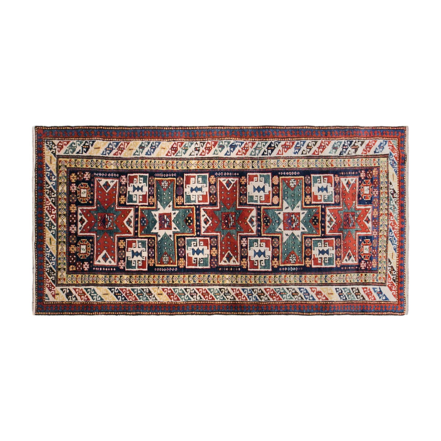 Vintage Konya Rug, 96 × 200 cm / 3.1 x 6.6 ft Handmade Wool Rug
