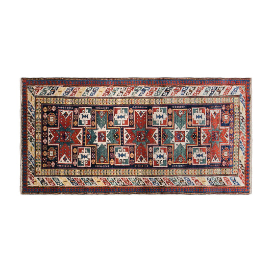 Vintage Konya Rug, 96 × 200 cm / 3.1 x 6.6 ft Handmade Wool Rug