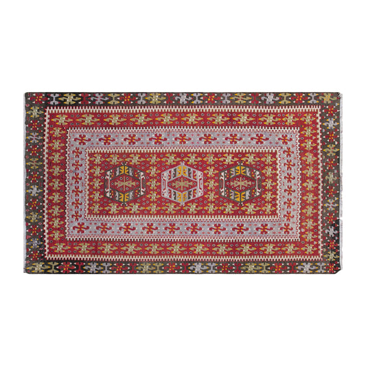 Vintage Oushak Kilim, 170 x 310 cm / 5.6 x 10 feet