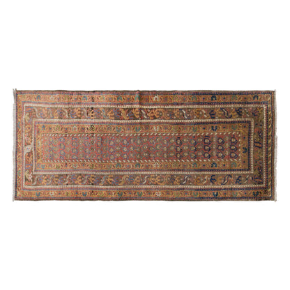 Vintage Turkish Runner Rug, 94 × 255 cm / 3.1 x 8.4 ft Handmade Wool Rug