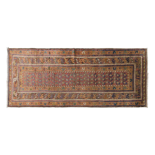 Vintage Turkish Runner Rug, 94 × 255 cm / 3.1 x 8.4 ft Handmade Wool Rug