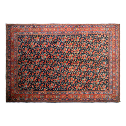 Vintage Turkish Area Rug, 8.5x11.6 ft, 260x355 cm