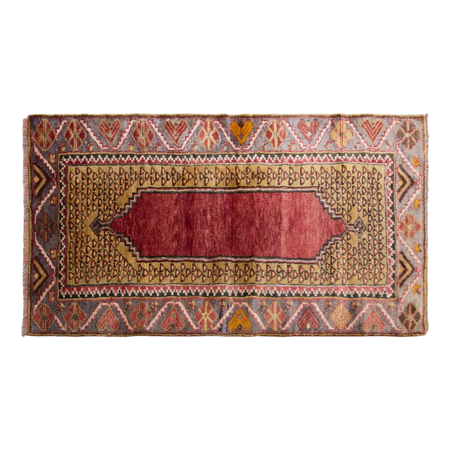 Prayer Rug 2.7 x 4.7 feet 81 x 143 cm