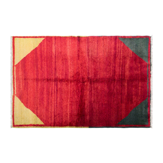 Vintage Konya Rug, 200 × 280 cm / 6.6 x 9.2 ft Rug, Handmade Wool Turkish Rug