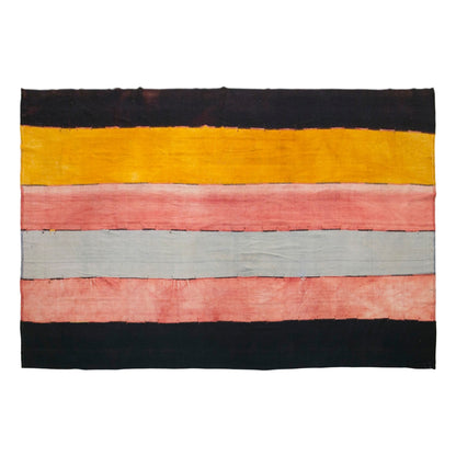 Vintage Konya Cihanbeyli Curtain Kilim Rug, 9.2 x 13 ft, 280 x 405 cm, Handwoven Turkish Wool Kilim