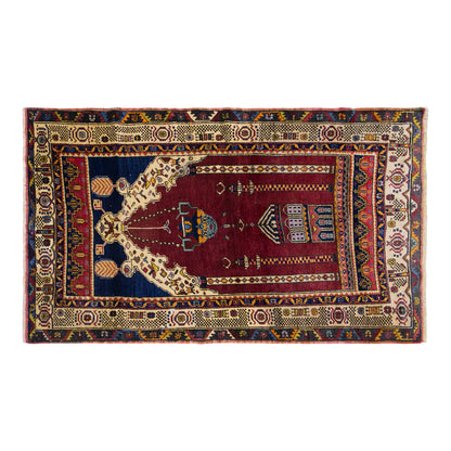 Prayer Rug 3.4 x 5.9 feet 105 x 180 cm