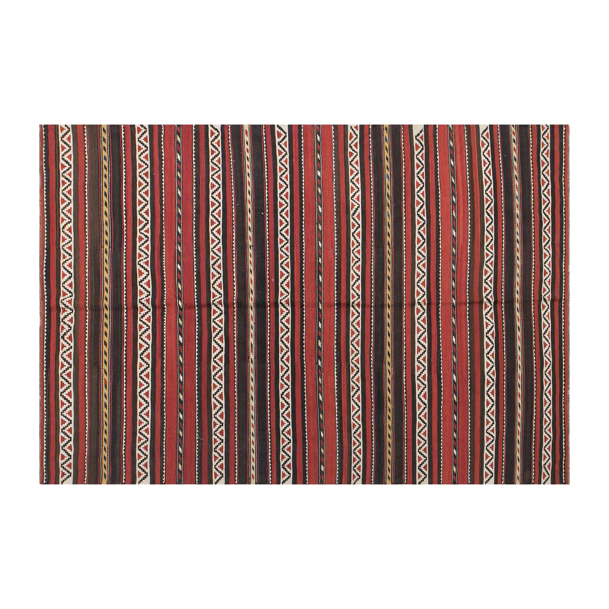 Vintage Caucasian Kilim, 172 x 245 cm / 5.6 x 8 feet