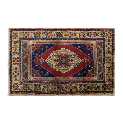 Vintage Taspinar Rug, 130 × 202 cm / 4.3 x 6.6 ft Handmade Wool Rug