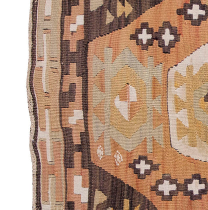 Vintage Kilim Rug,Konya Kilim 2'2" x 3'7" feet 66 x 110 cm