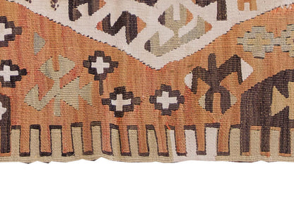 Vintage Kilim Rug,Konya Kilim 2'2" x 3'7" feet 66 x 110 cm