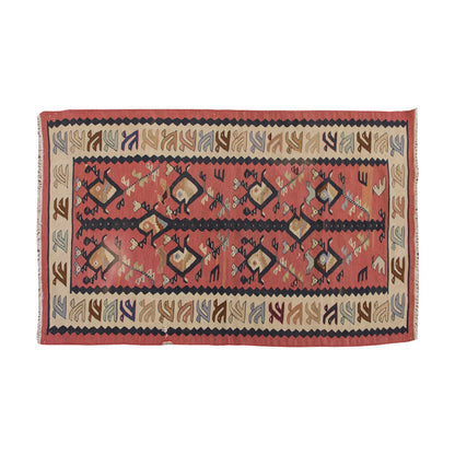 Vintage Kilim Rug,BesarabianKilim 2'4" x 4'6" feet 71 x 137 cm