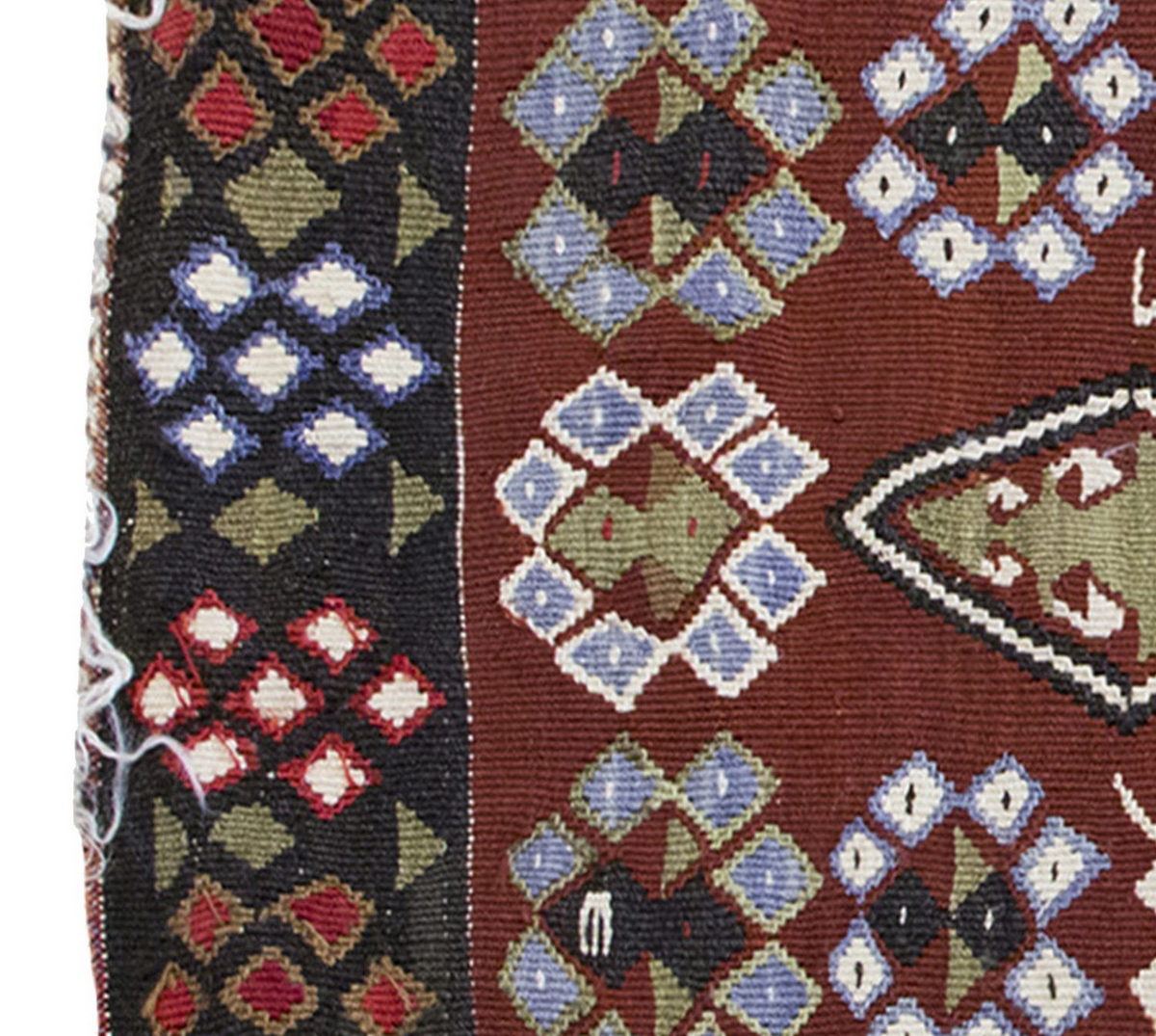 Vintage Kilim Rug,Konya Kilim 2'5" x 4" feet 73 x 118 cm