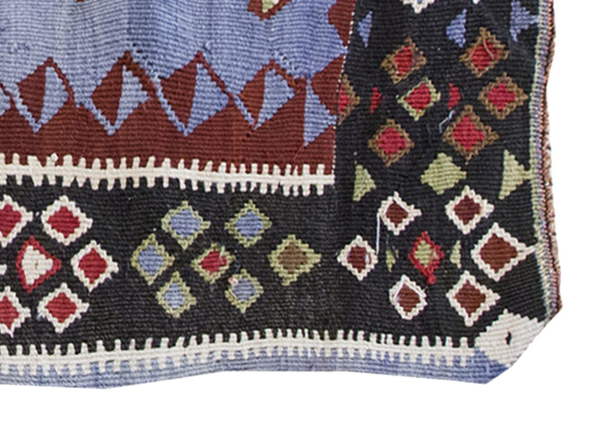 Vintage Kilim Rug,Konya Kilim 2'5" x 4" feet 73 x 118 cm