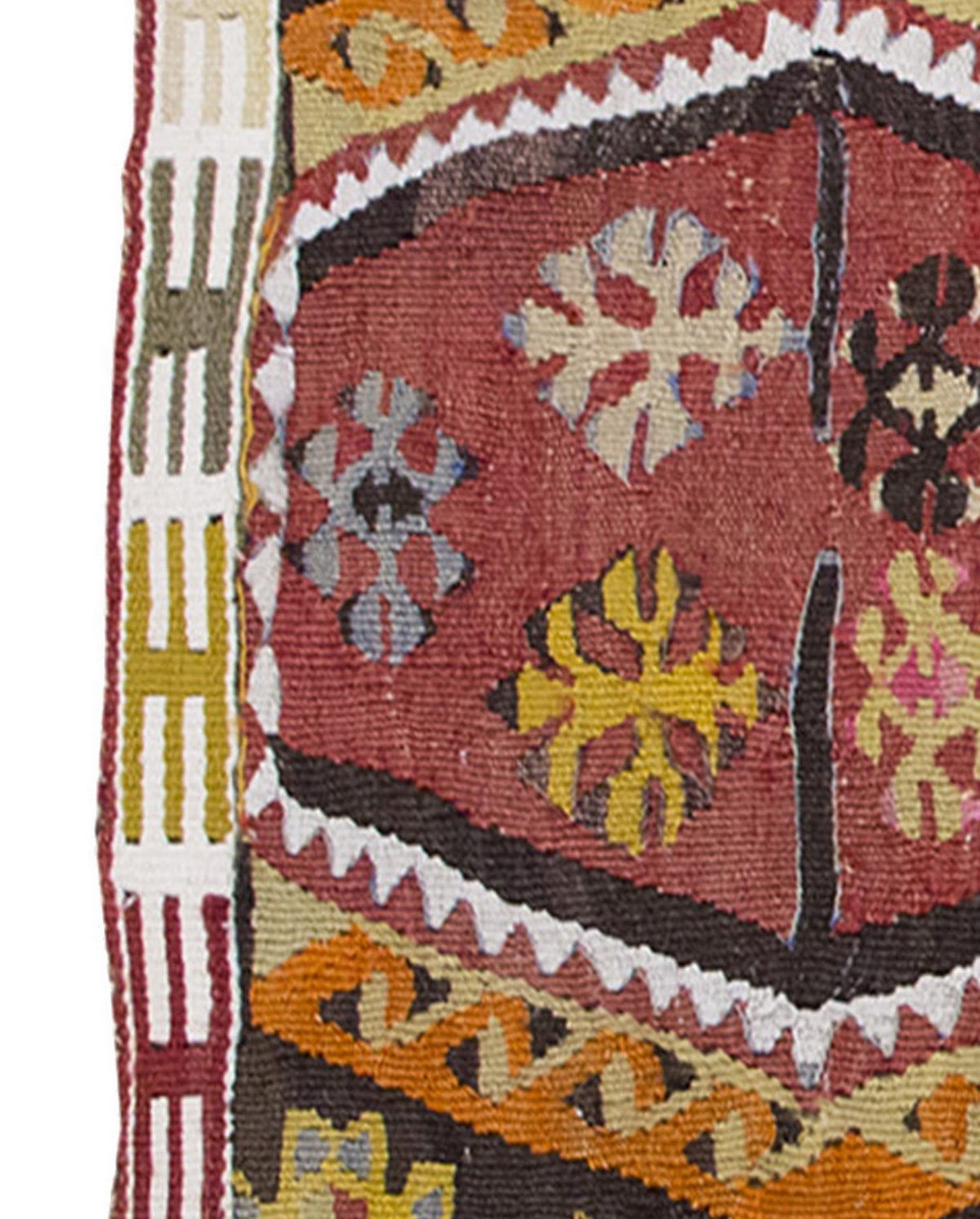 Vintage Kilim Rug,Kırşehir Kilim 2'5" x 4" feet 73 x 123 cm