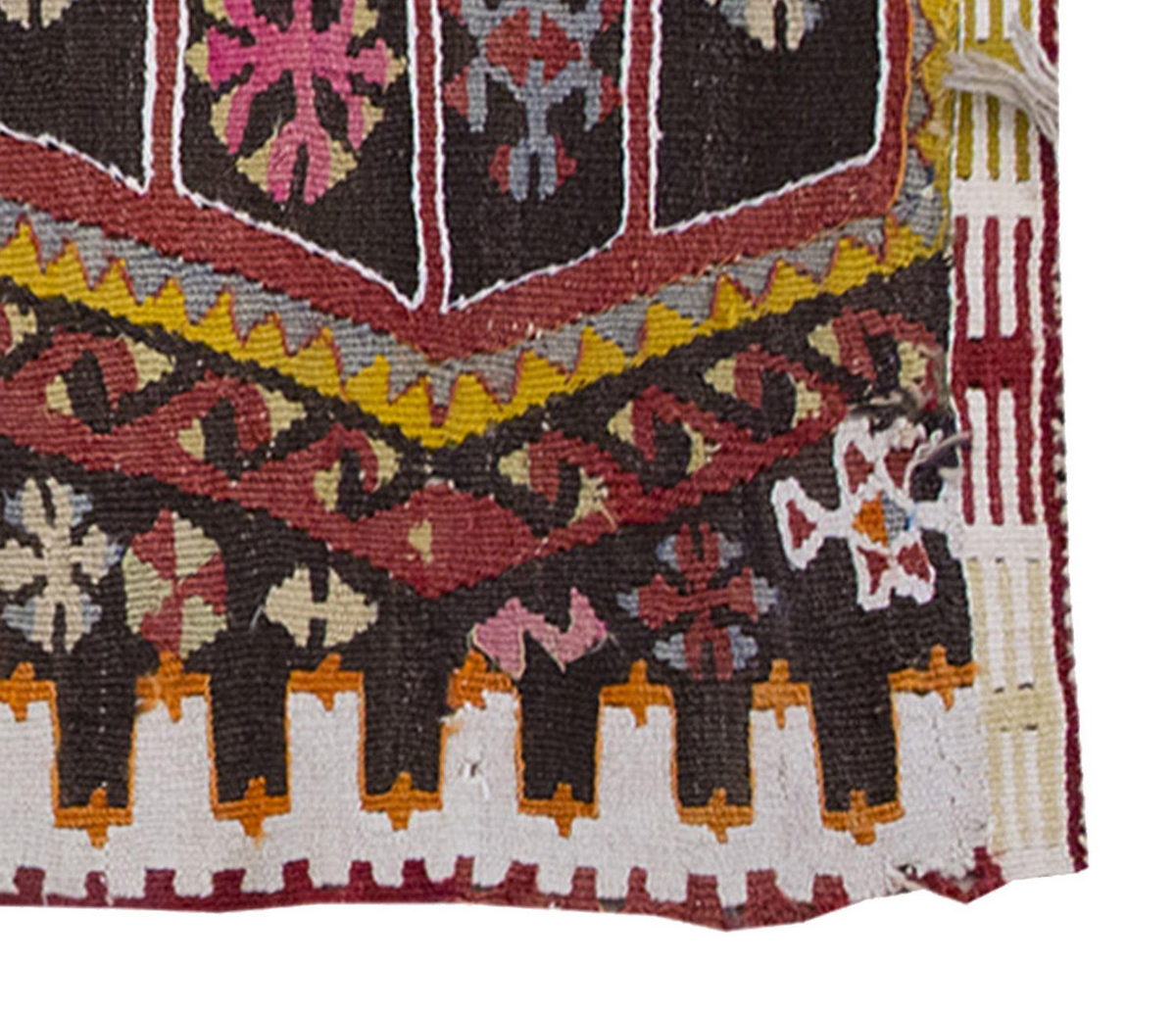 Vintage Kilim Rug,Kırşehir Kilim 2'5" x 4" feet 73 x 123 cm