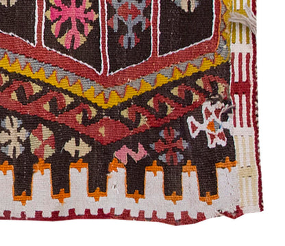 Vintage Kilim Rug,Kırşehir Kilim 2'5" x 4" feet 73 x 123 cm