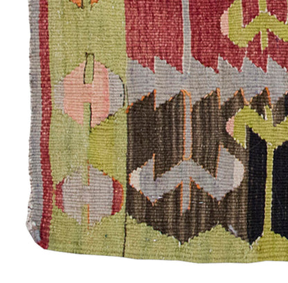 Vintage Kilim Rug,Denizli Kilim 2'6" x 3'3" feet 76 x 100 cm