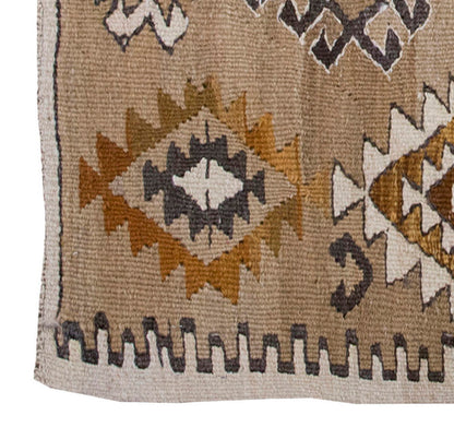Vintage Kilim Rug,Konya Kilim 2'6" x 4'1" feet 75 x 125 cm