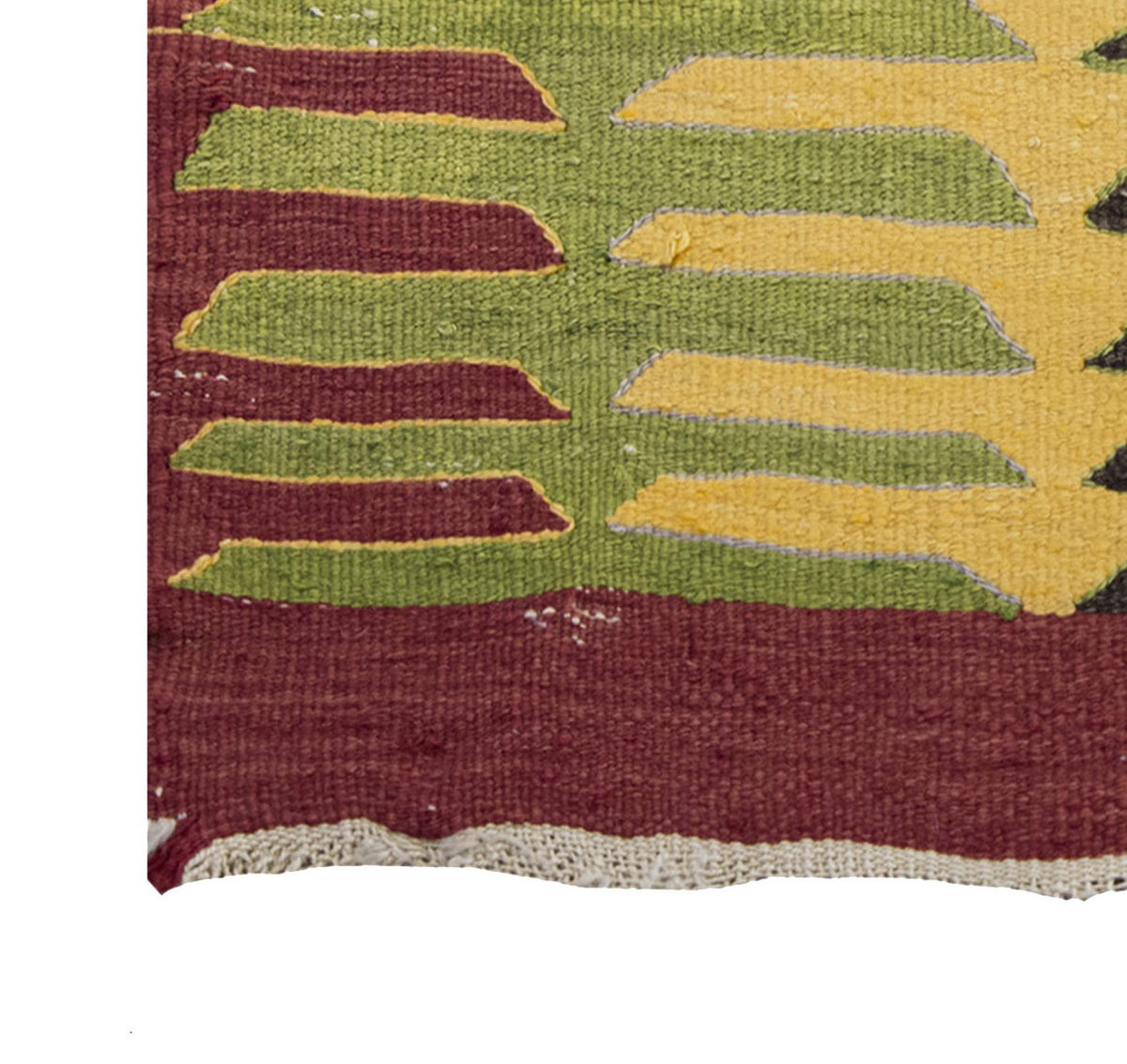 Vintage Bodrum Milas Kilim Rug, South West Part of Turkey Kilim 2'7" x 3'1" feet 80 x 95 cm