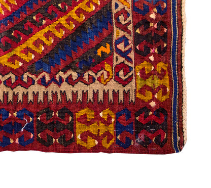 Vintage Kilim Rug,Fethiye Kilim 2'7" x 3'7" feet 78 x 110 cm