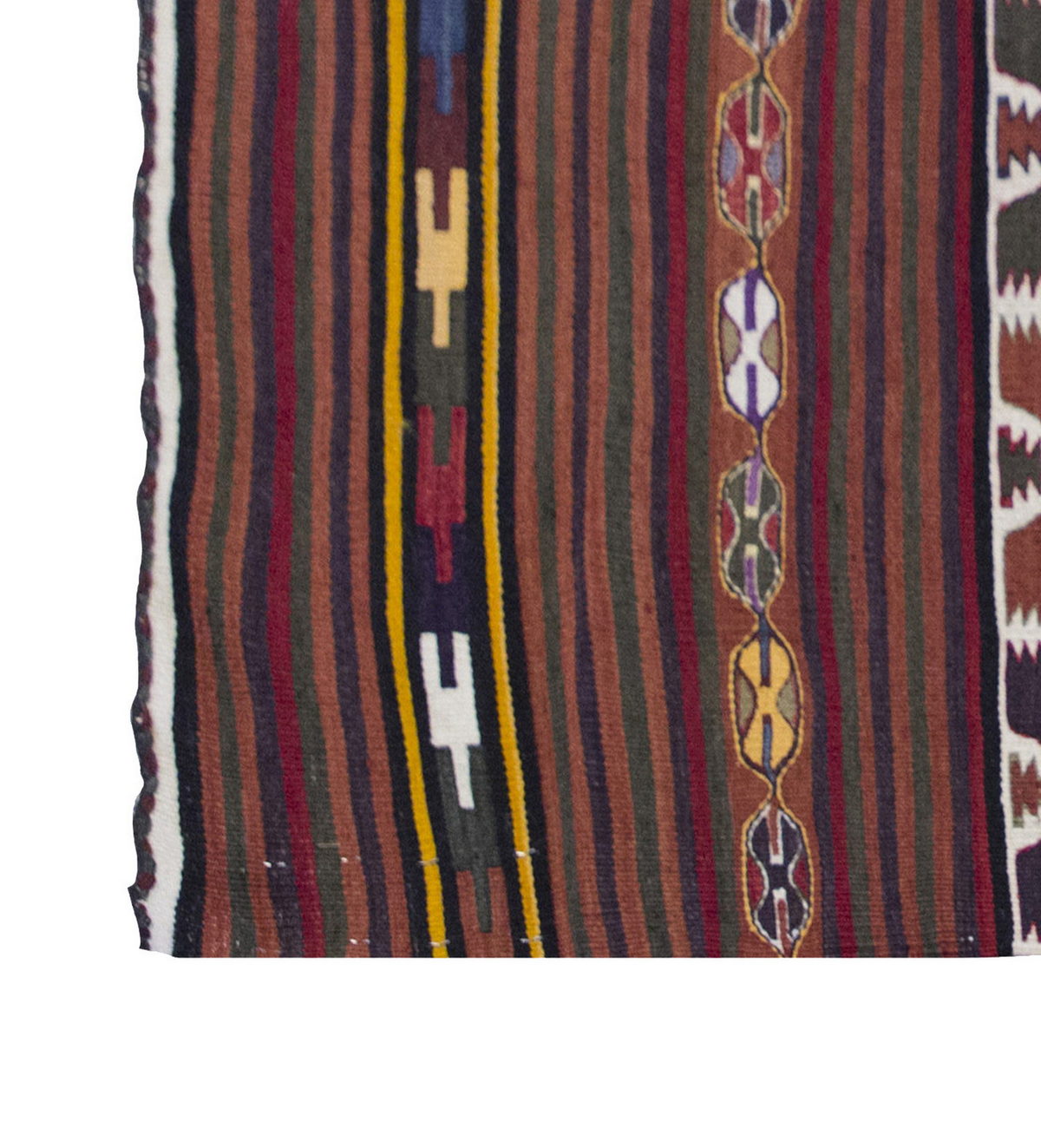 Vintage Kilim Rug,Konya Kilim 2'7" x 4'4" feet 80 x 132 cm