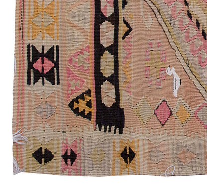 Vintage Kilim Rug,Kayseri Kilim 2'7" x 4'4" feet 80 x 132 cm