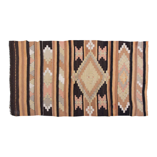 Vintage Kilim Rug,Besarabian Kilim 2'7" x 5" feet 80 x 151 cm