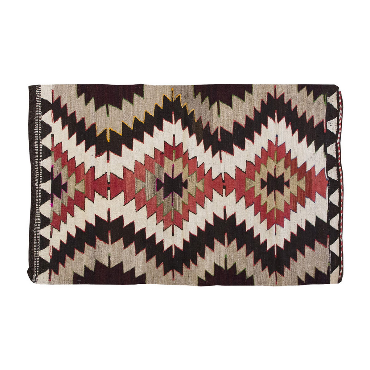 Vintage Kilim Rug,Mut Kilim 2'8" x 4'4" feet 82 x 132 cm