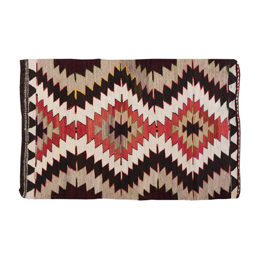 Vintage Kilim Rug,Mut Kilim 2'8" x 4'4" feet 82 x 132 cm
