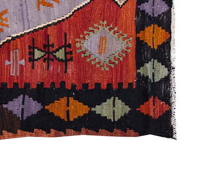 Vintage Kilim Rug,Emirdağ Kilim 2'8" x 4'8" feet 82 x 143 cm