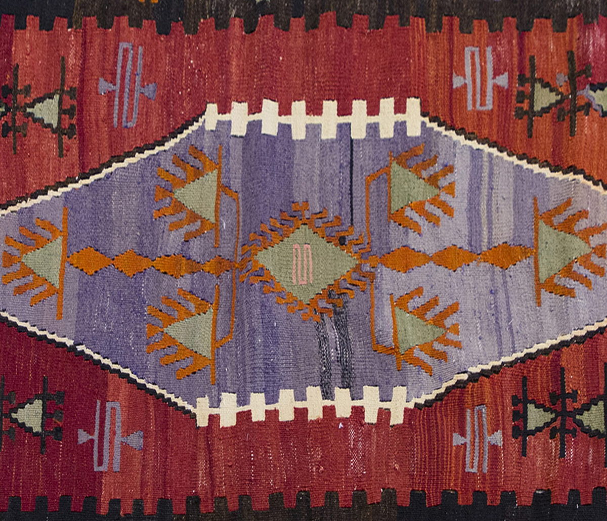 Vintage Kilim Rug,Emirdağ Kilim 2'8" x 4'8" feet 82 x 143 cm