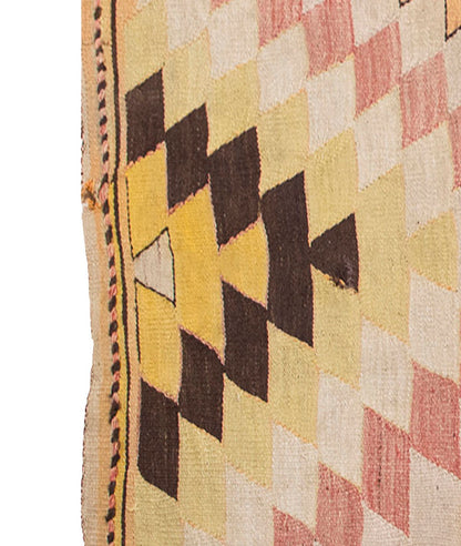 Vintage Kilim Rug,Konya Kilim 2'8" x 6" feet 82 x 185 cm