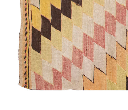 Vintage Kilim Rug,Konya Kilim 2'8" x 6" feet 82 x 185 cm