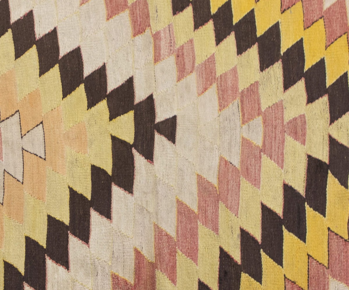 Vintage Kilim Rug,Konya Kilim 2'8" x 6" feet 82 x 185 cm