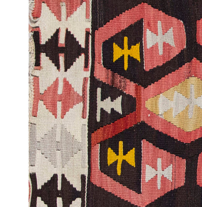 Vintage Kilim Rug,Konya Kilim 2'9" x 4" feet 85 x 120 cm