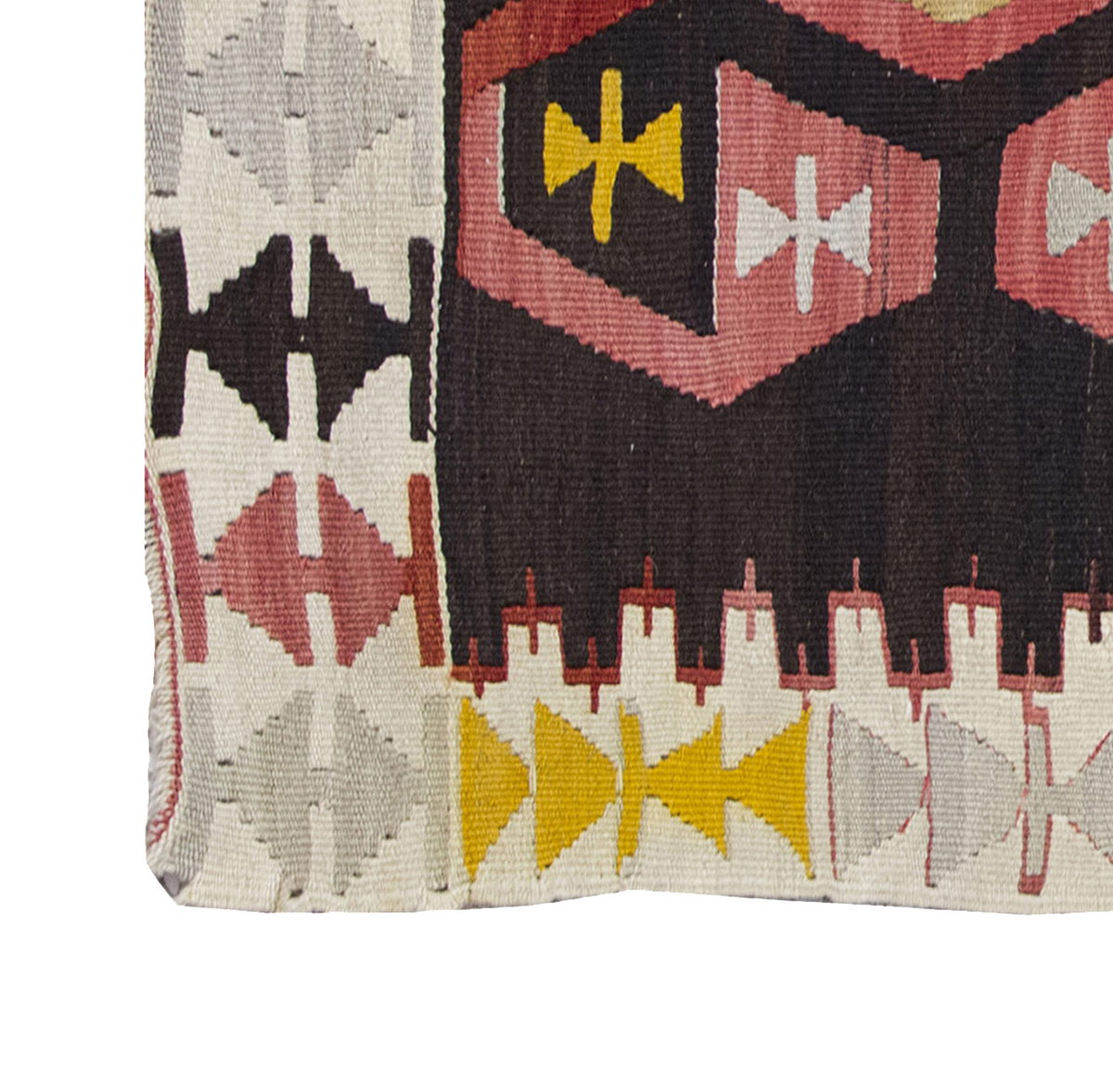 Vintage Kilim Rug,Konya Kilim 2'9" x 4" feet 85 x 120 cm