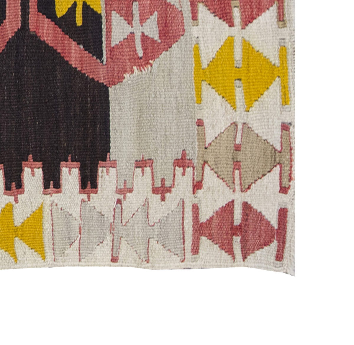 Vintage Kilim Rug,Konya Kilim 2'9" x 4" feet 85 x 120 cm