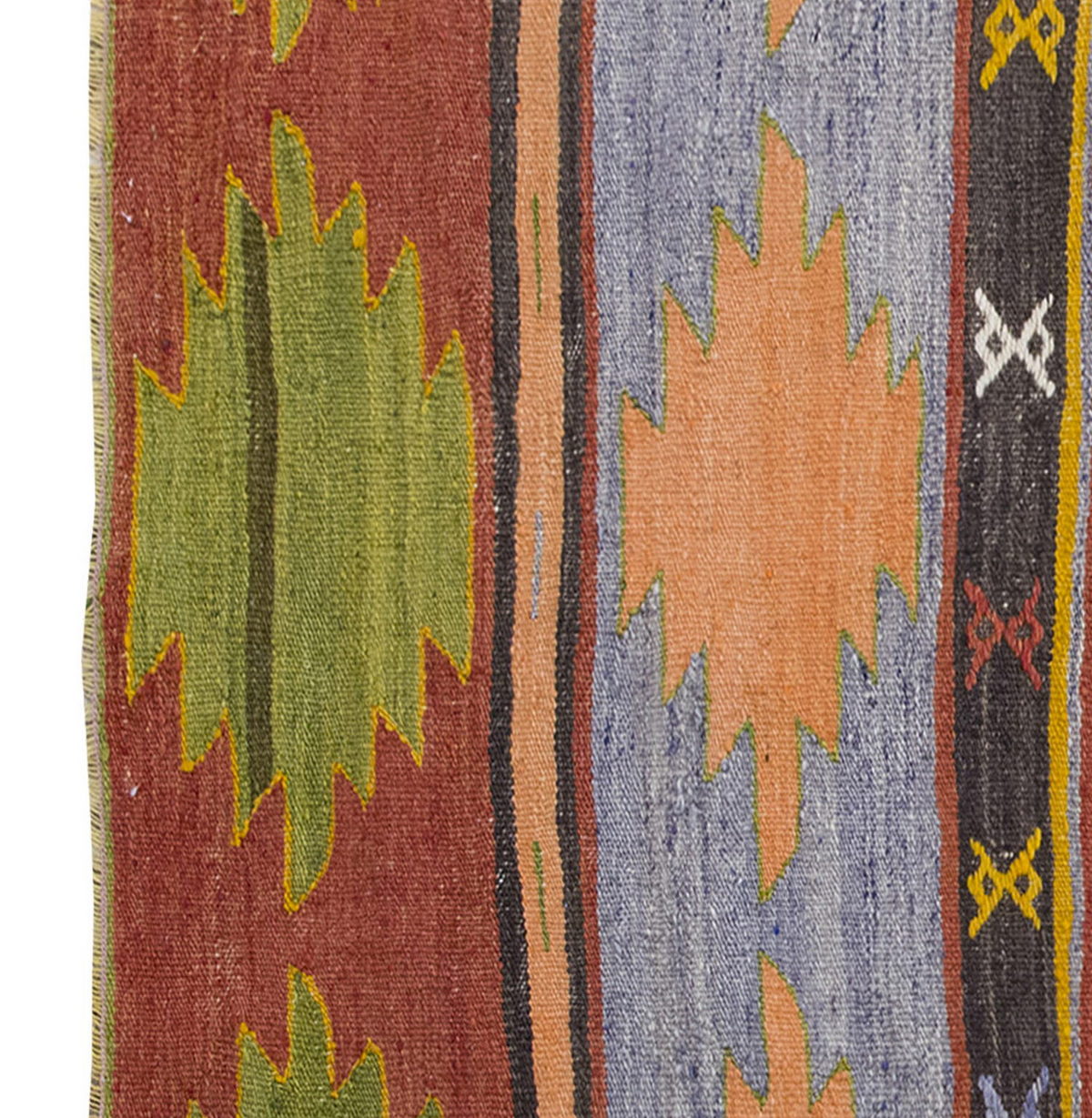 Vintage Kilim Rug,Konya Kilim 2'9" x 4'2" feet 83 x 126 cm