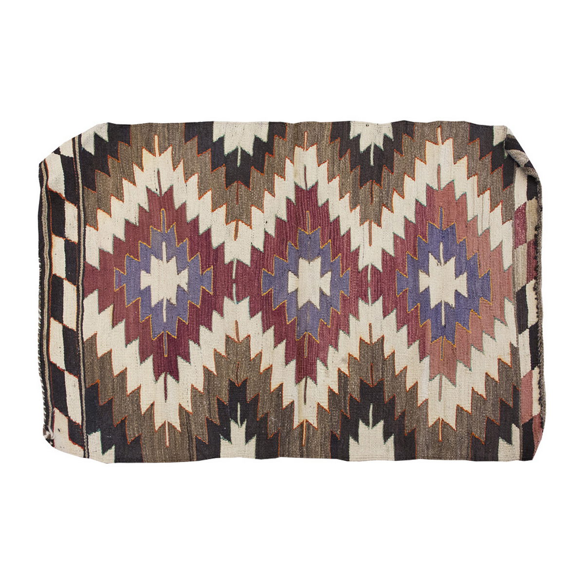 Vintage Kilim Rug,Mut Kilim 2'9" x 4'7feet 84 x 139 cm