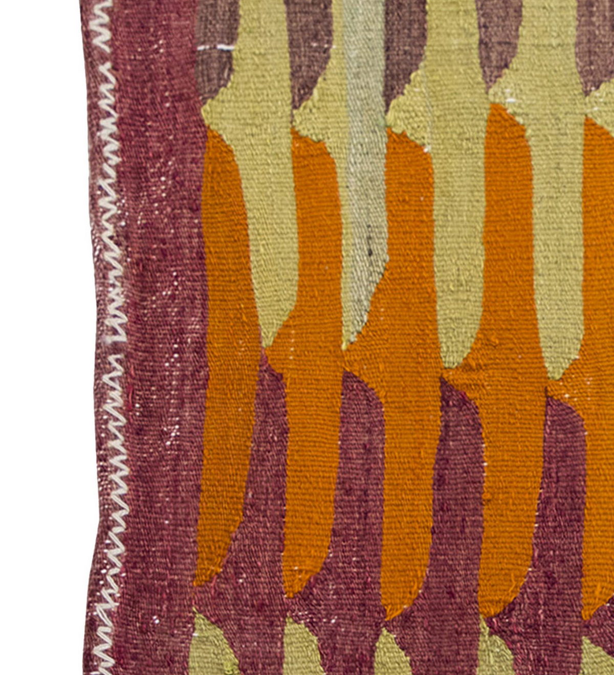 Vintage Milas Bodrum Kilim Rug, South West Part of Turkey Kilim 3" x 3" feet 88 x 92 cm