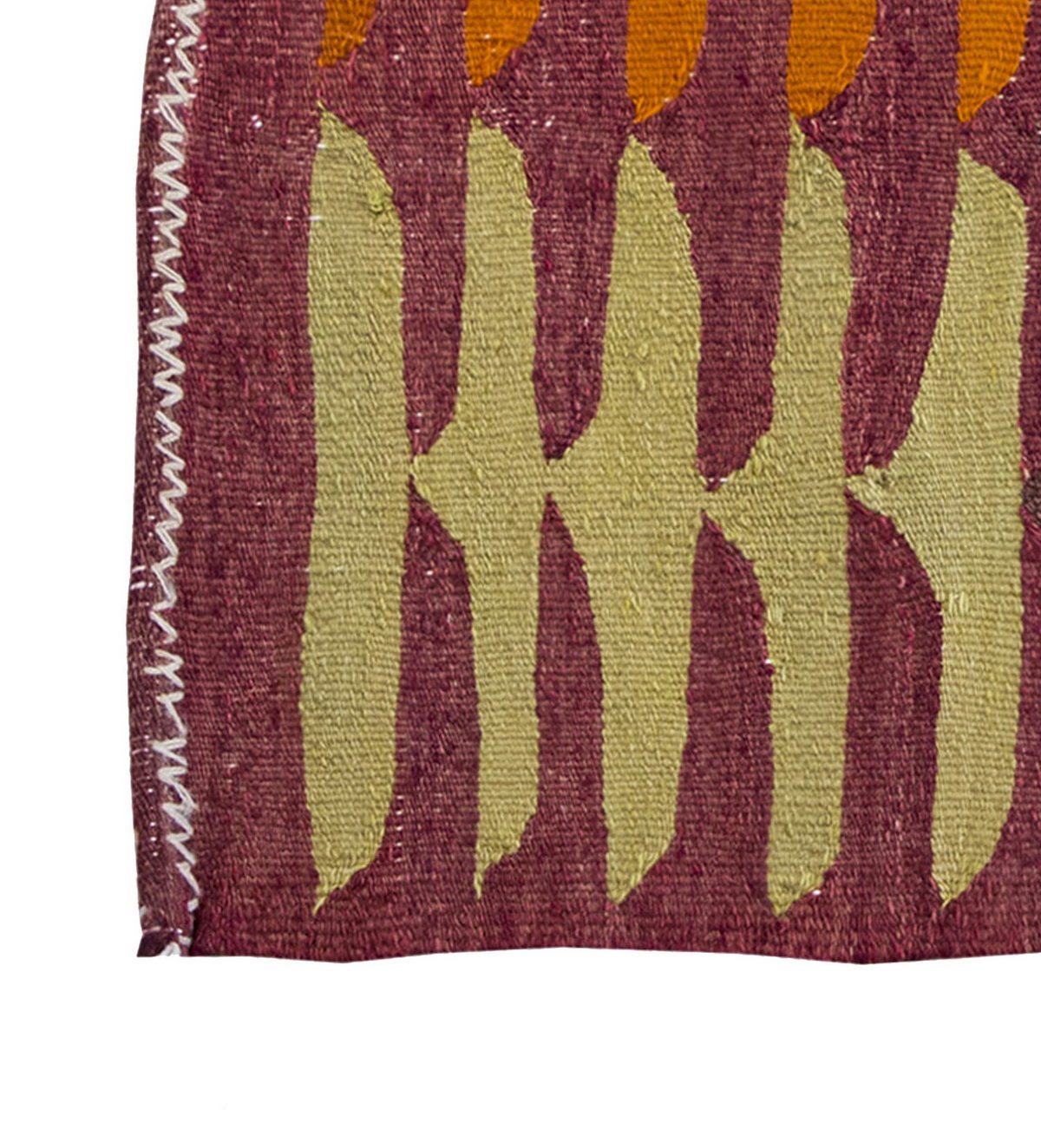 Vintage Milas Bodrum Kilim Rug, South West Part of Turkey Kilim 3" x 3" feet 88 x 92 cm