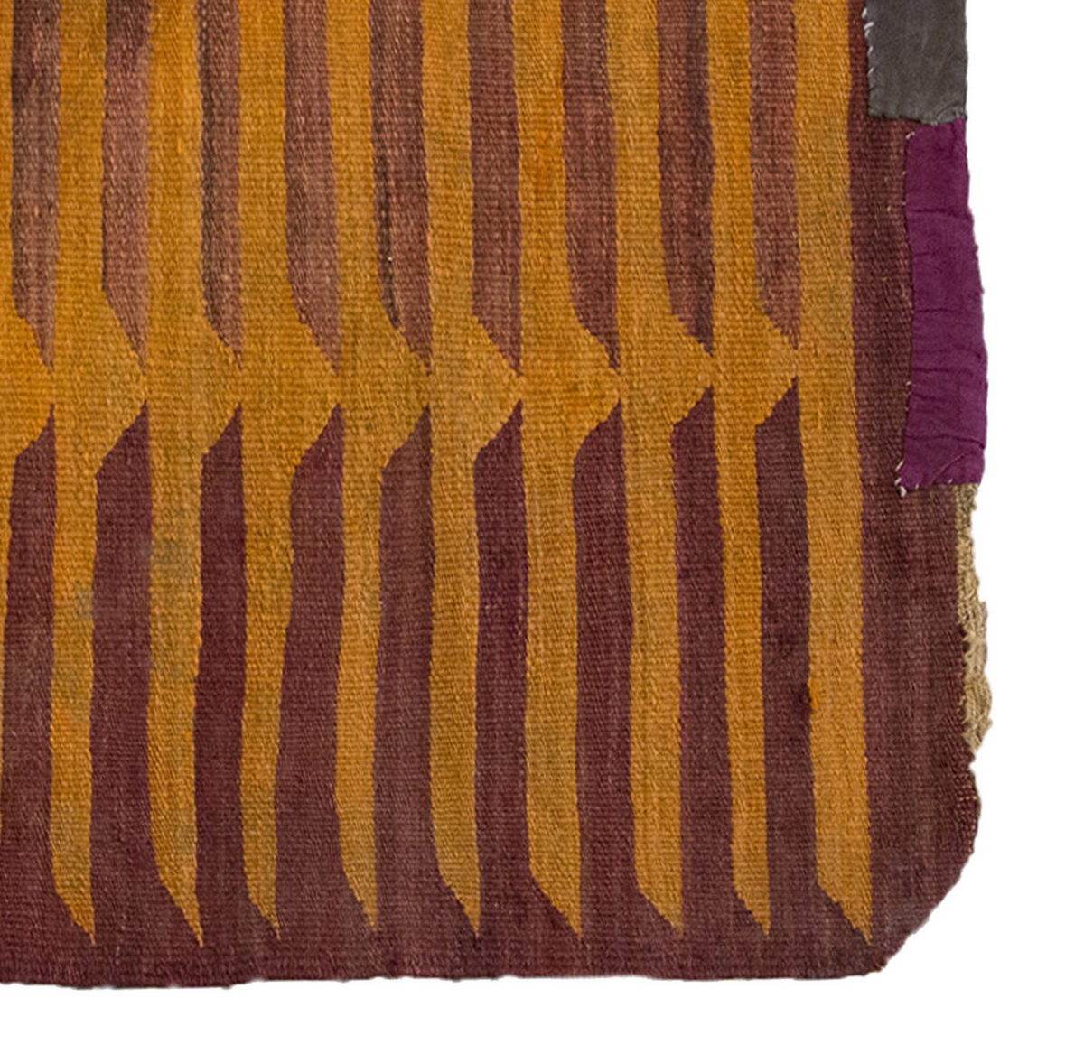 Vintage Kilim Rug,Bodrum Milas Kilim 3" x 3'1" feet 86 x 95 cm