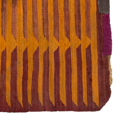 Vintage Kilim Rug,Bodrum Milas Kilim 3" x 3'1" feet 86 x 95 cm