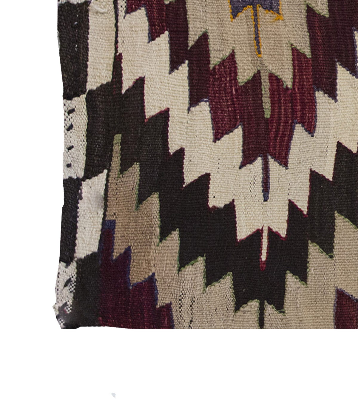 Vintage Milas Kilim Rug, South West Part of Turkey Kilim 3" x 3'9" feet 92 x 115 cm